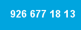 926 677 18 13